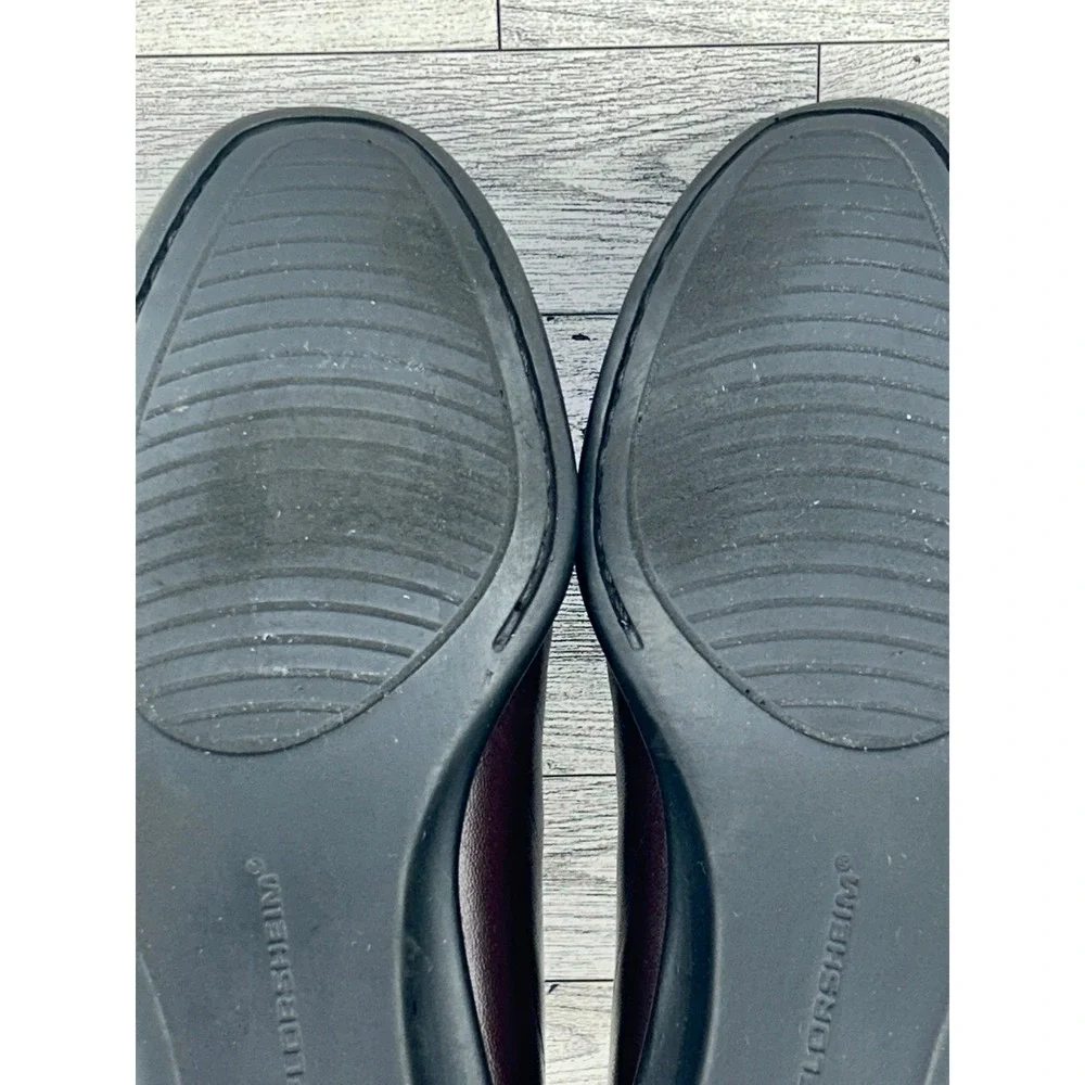 FLORSHEIM Mens Burgundy Leather Loafers Slip On Dress Shoes Size‎ 9 D Comfortech
